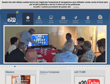 Tablet Screenshot of e20srl.com